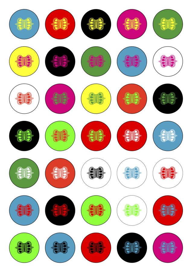 Collection de badges produits pour l'occasion